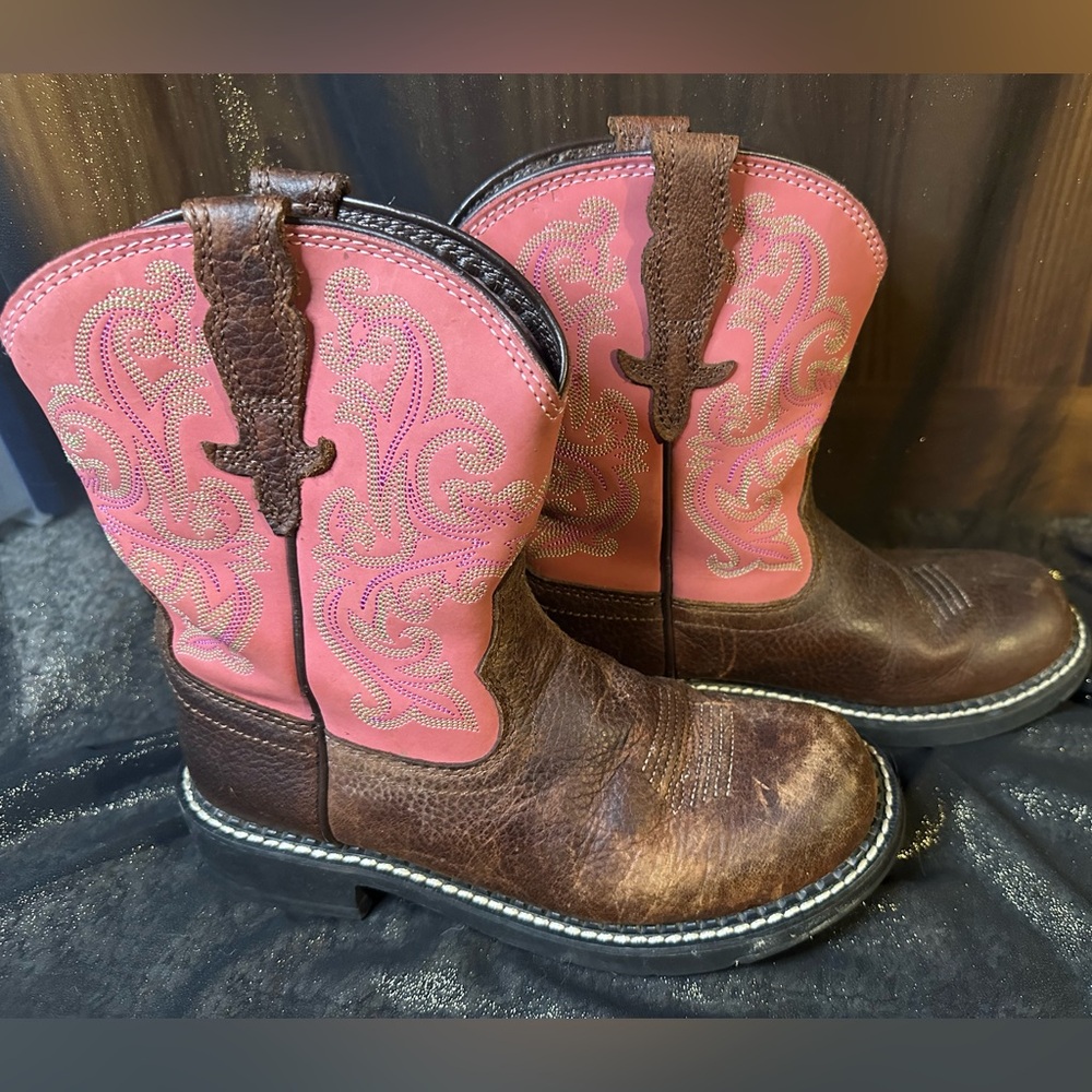 Ariat fatbaby boot pink
